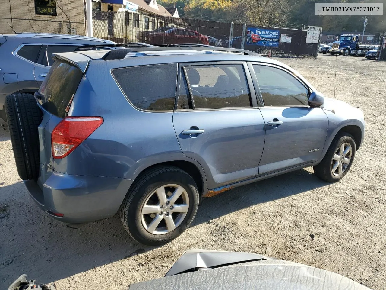 JTMBD31VX75071017 2007 Toyota Rav4 Limited