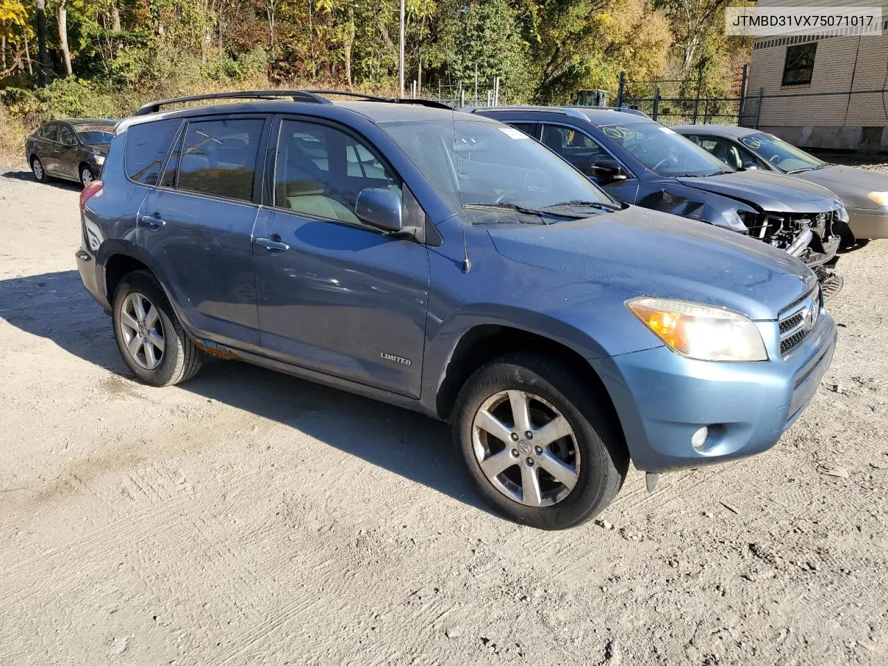 2007 Toyota Rav4 Limited VIN: JTMBD31VX75071017 Lot: 77474764