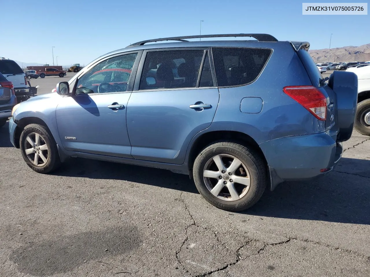 2007 Toyota Rav4 Limited VIN: JTMZK31V075005726 Lot: 77700204