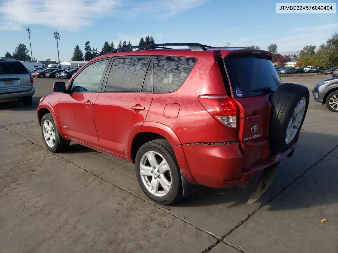 2007 Toyota Rav4 Sport VIN: JTMBD32V576049404 Lot: 77776994