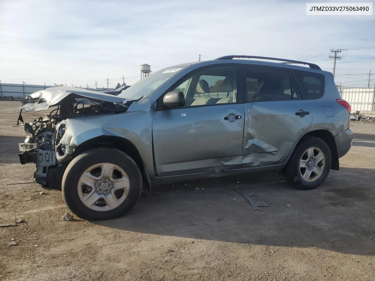 2007 Toyota Rav4 VIN: JTMZD33V275063490 Lot: 77810114