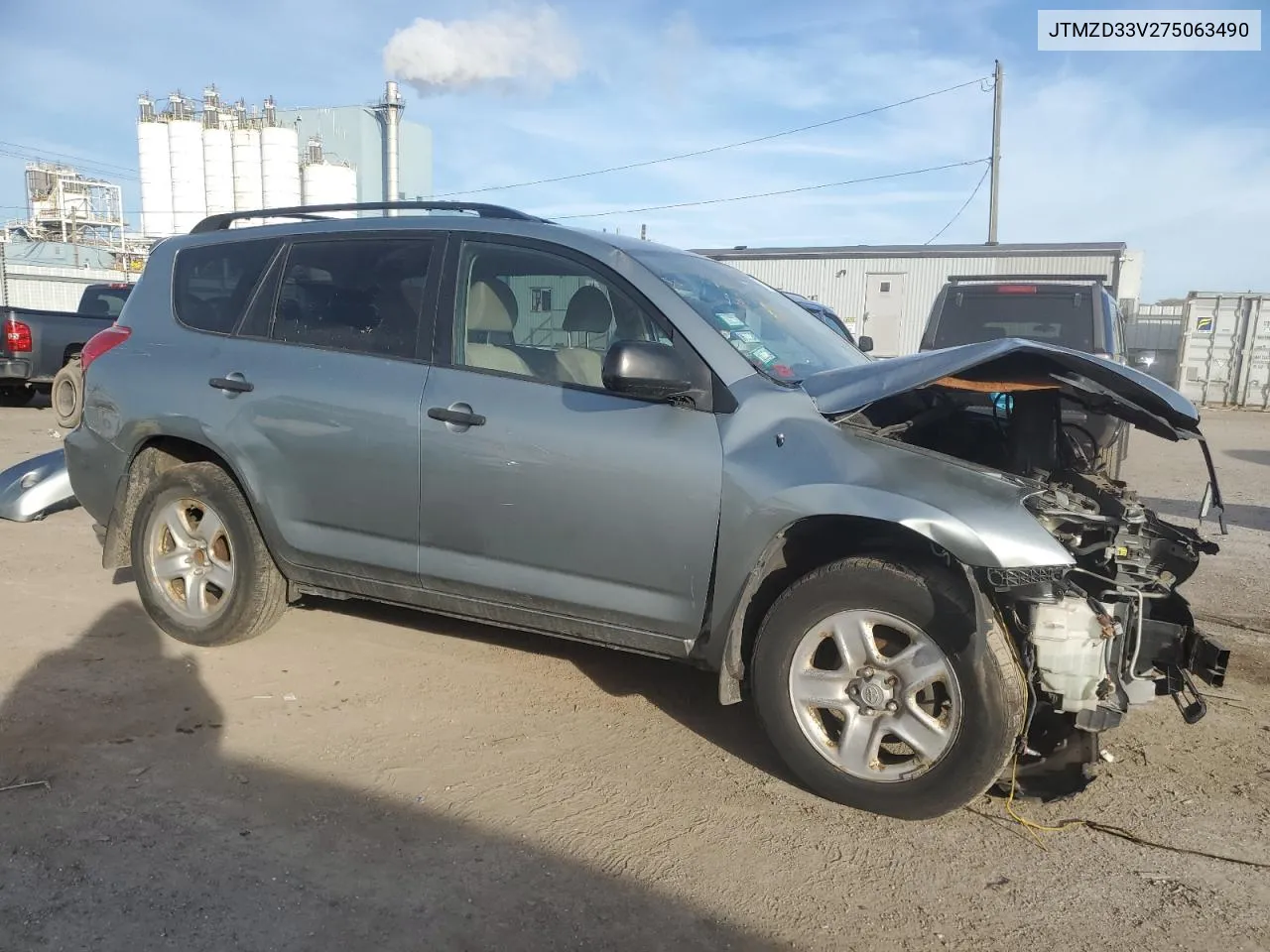 2007 Toyota Rav4 VIN: JTMZD33V275063490 Lot: 77810114