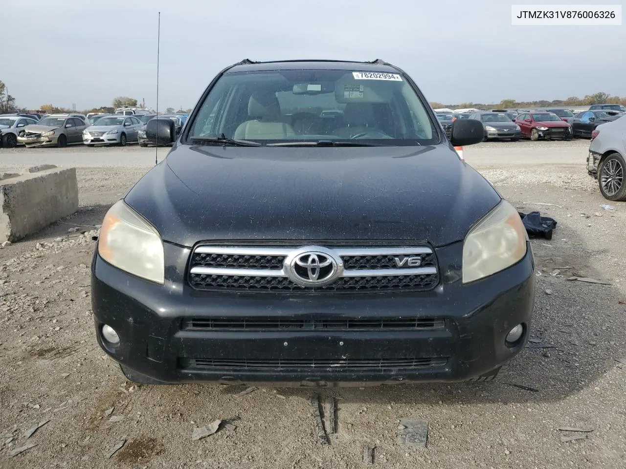 2007 Toyota Rav4 Limited VIN: JTMZK31V876006326 Lot: 78202994