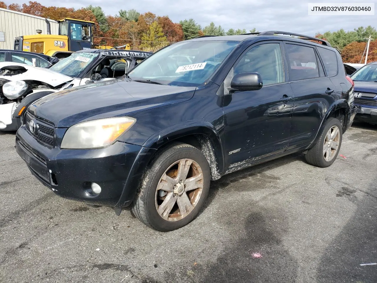 2007 Toyota Rav4 Sport VIN: JTMBD32V876030460 Lot: 78212114