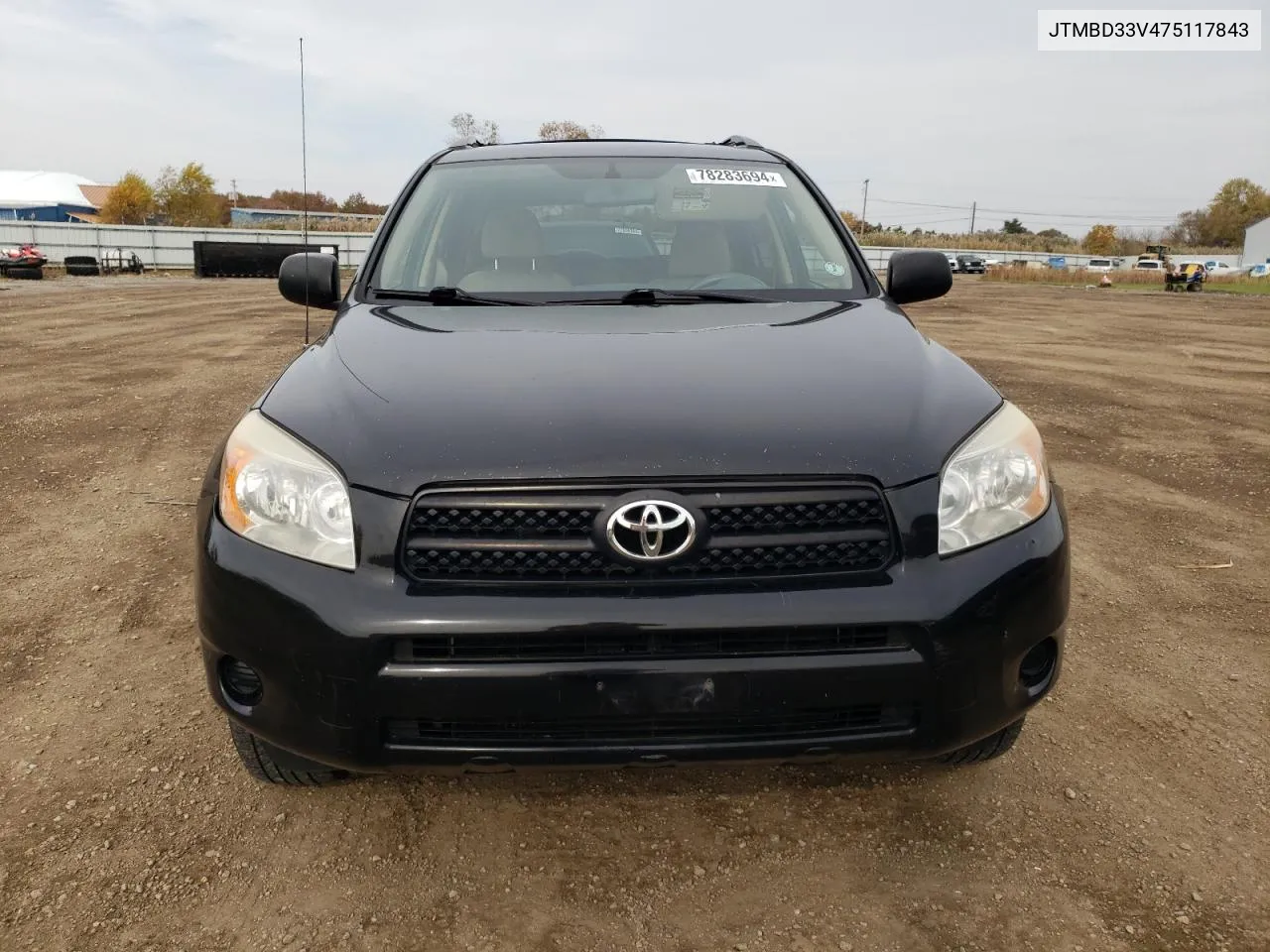 2007 Toyota Rav4 VIN: JTMBD33V475117843 Lot: 78283694