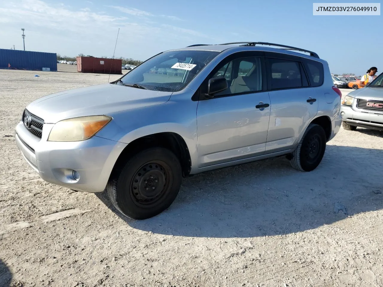 2007 Toyota Rav4 VIN: JTMZD33V276049910 Lot: 78405714