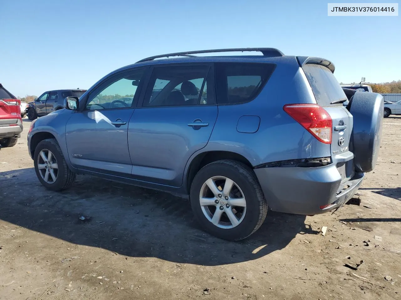 2007 Toyota Rav4 Limited VIN: JTMBK31V376014416 Lot: 78543444