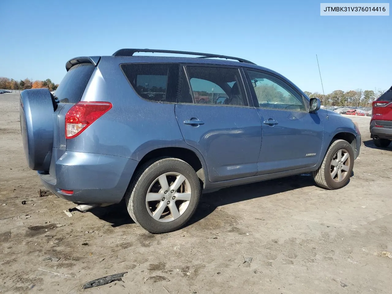 2007 Toyota Rav4 Limited VIN: JTMBK31V376014416 Lot: 78543444