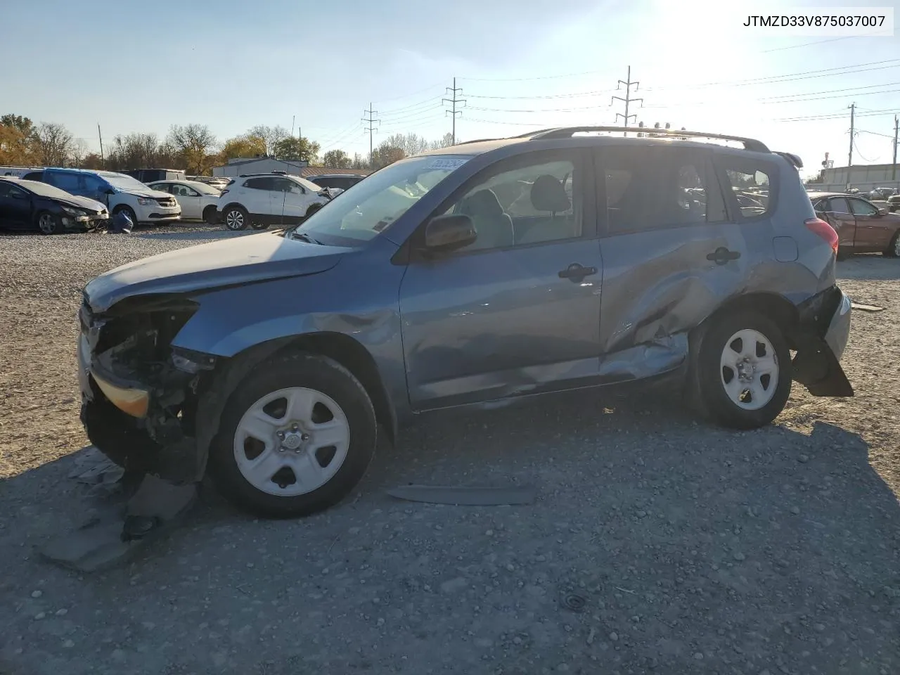 2007 Toyota Rav4 VIN: JTMZD33V875037007 Lot: 78625254