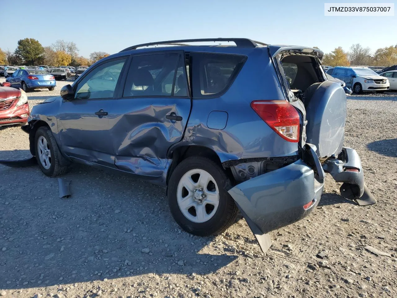 2007 Toyota Rav4 VIN: JTMZD33V875037007 Lot: 78625254