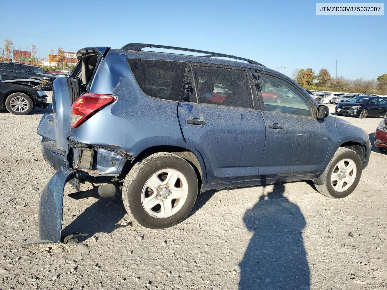 2007 Toyota Rav4 VIN: JTMZD33V875037007 Lot: 78625254