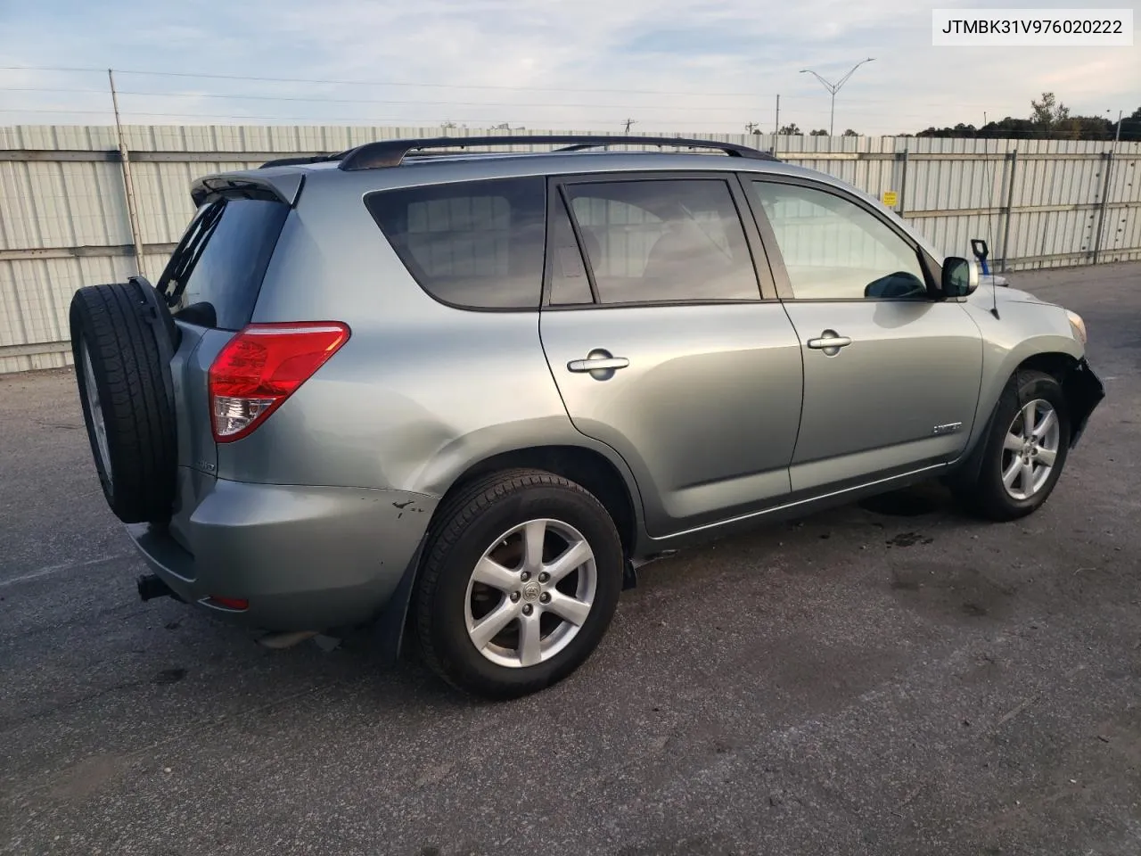 2007 Toyota Rav4 Limited VIN: JTMBK31V976020222 Lot: 78638374