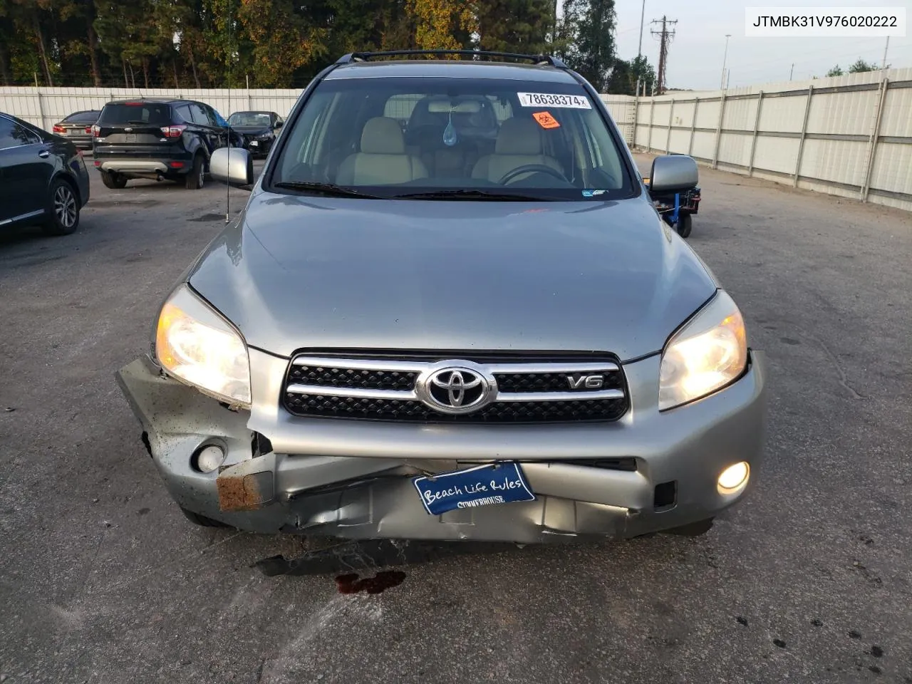 JTMBK31V976020222 2007 Toyota Rav4 Limited