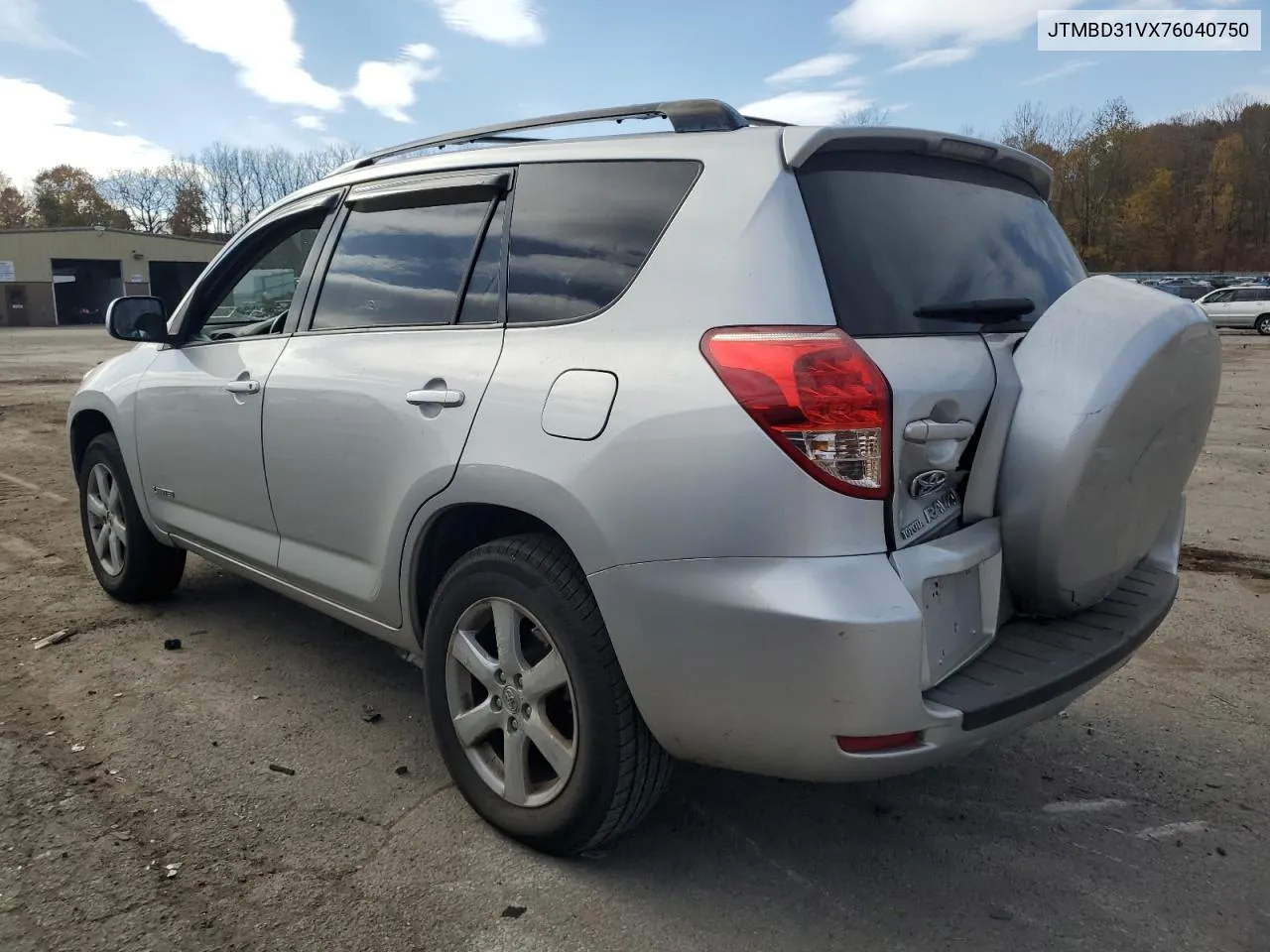 2007 Toyota Rav4 Limited VIN: JTMBD31VX76040750 Lot: 78698154