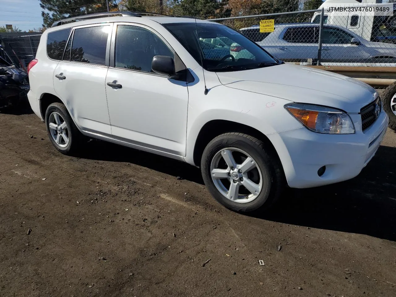 2007 Toyota Rav4 VIN: JTMBK33V476019489 Lot: 78876594