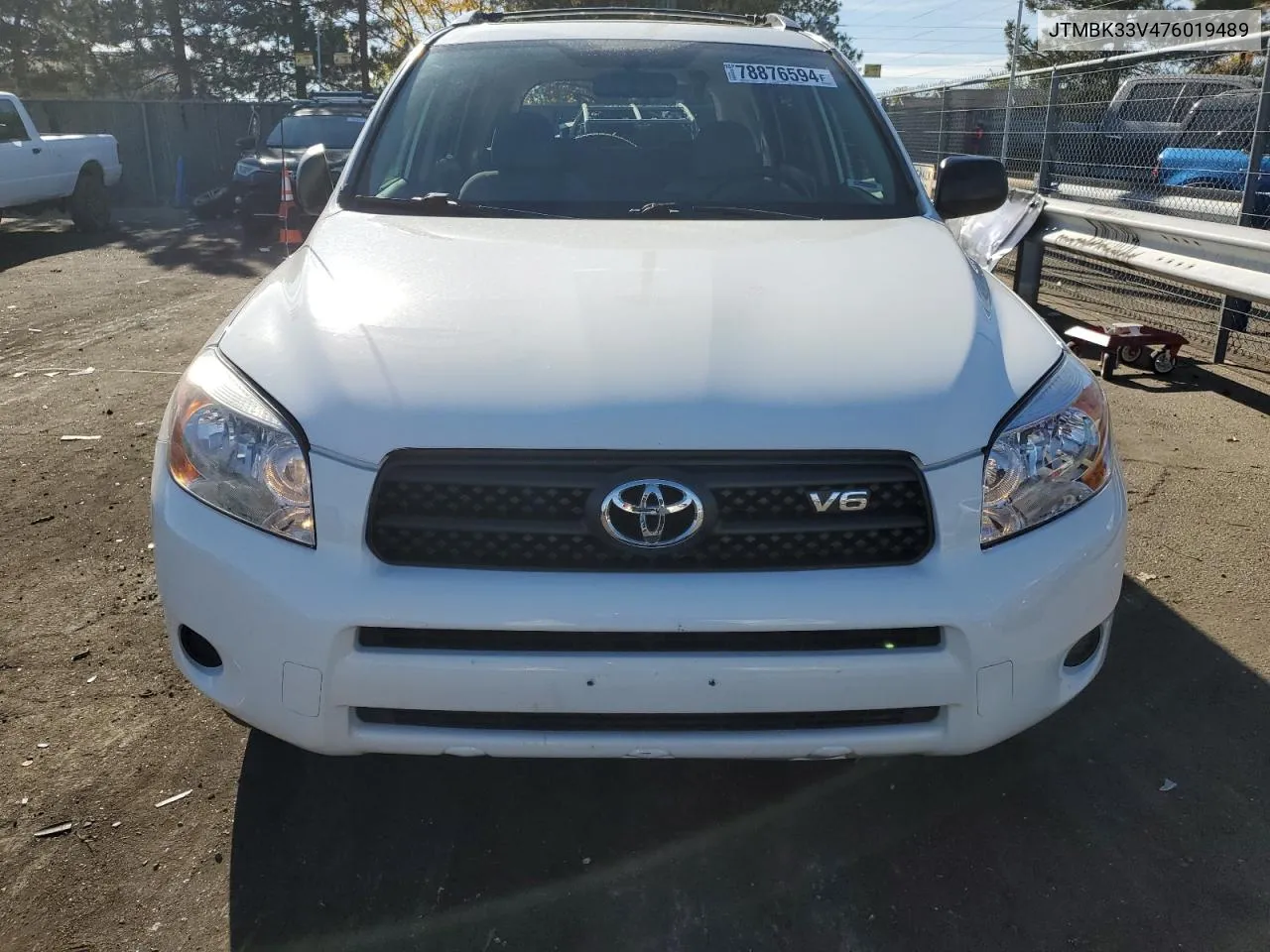 2007 Toyota Rav4 VIN: JTMBK33V476019489 Lot: 78876594