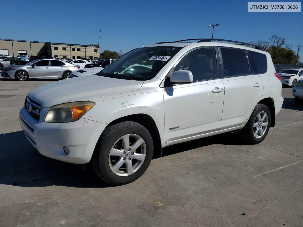 2007 Toyota Rav4 Limited VIN: JTMZK31V375013626 Lot: 79661364