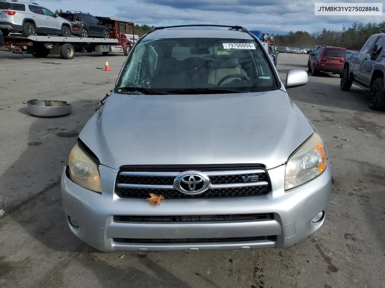 2007 Toyota Rav4 Limited VIN: JTMBK31V275028846 Lot: 79700094