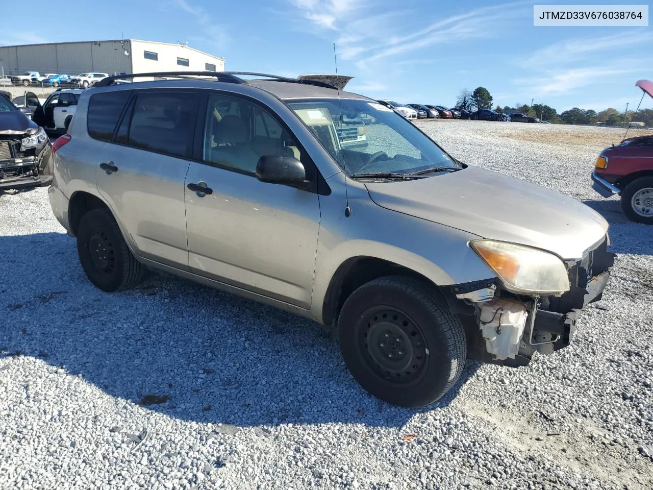 2007 Toyota Rav4 VIN: JTMZD33V676038764 Lot: 80280864