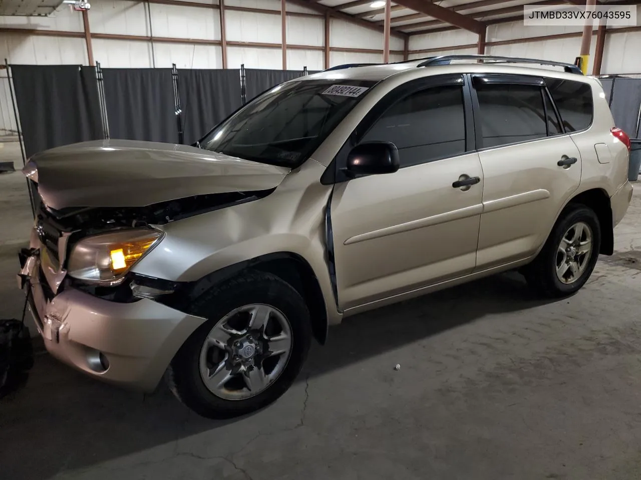 2007 Toyota Rav4 VIN: JTMBD33VX76043595 Lot: 80492144