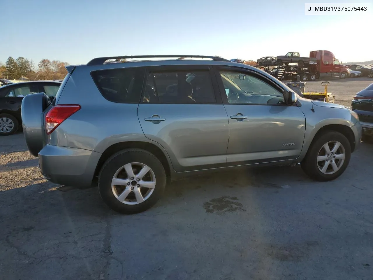 2007 Toyota Rav4 Limited VIN: JTMBD31V375075443 Lot: 80493244