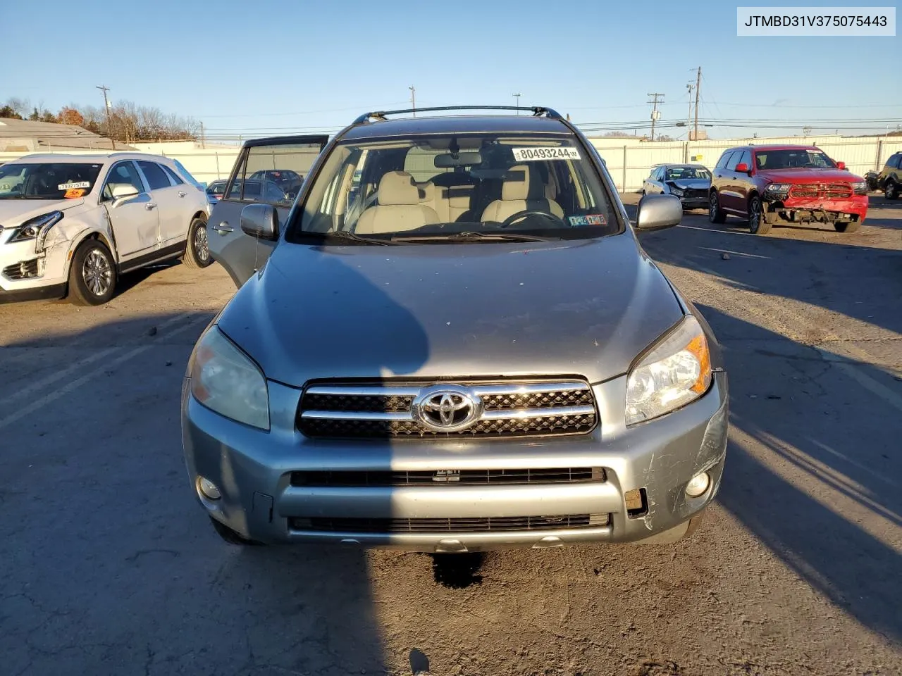 2007 Toyota Rav4 Limited VIN: JTMBD31V375075443 Lot: 80493244