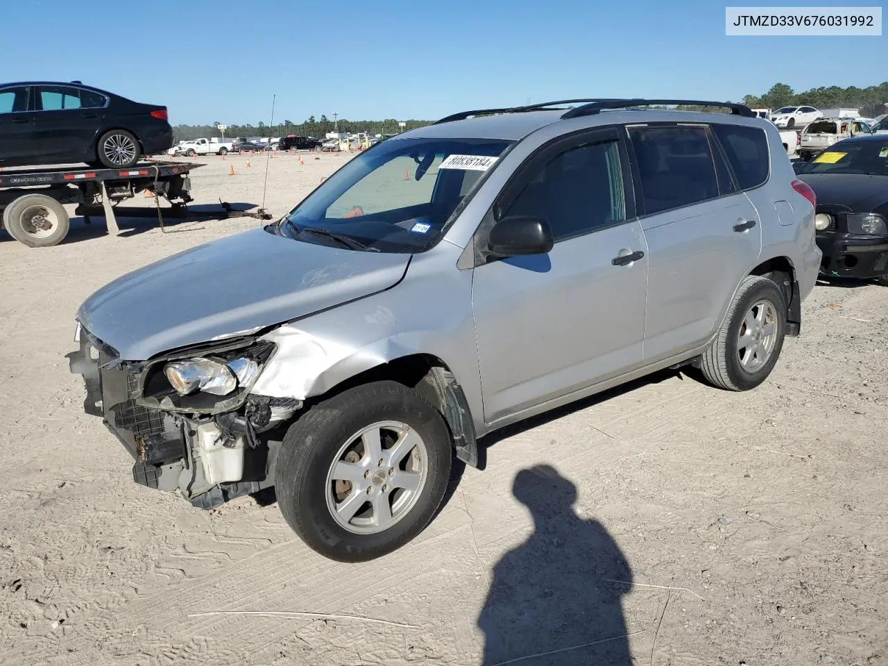 2007 Toyota Rav4 VIN: JTMZD33V676031992 Lot: 80838184