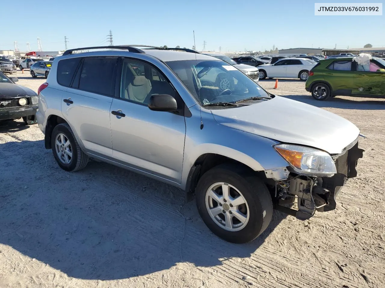 2007 Toyota Rav4 VIN: JTMZD33V676031992 Lot: 80838184