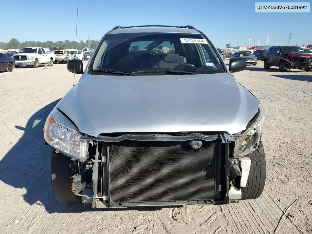 2007 Toyota Rav4 VIN: JTMZD33V676031992 Lot: 80838184