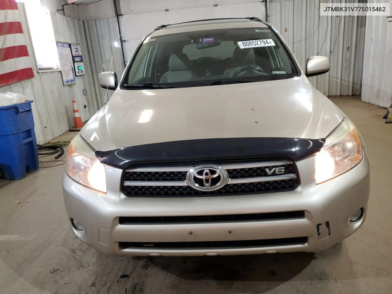 2007 Toyota Rav4 Limited VIN: JTMBK31V775015462 Lot: 80852794