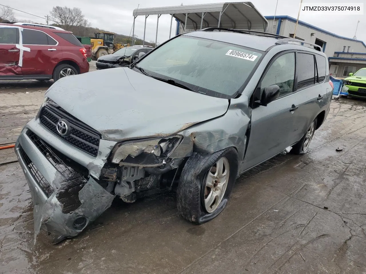 2007 Toyota Rav4 VIN: JTMZD33V375074918 Lot: 80966574