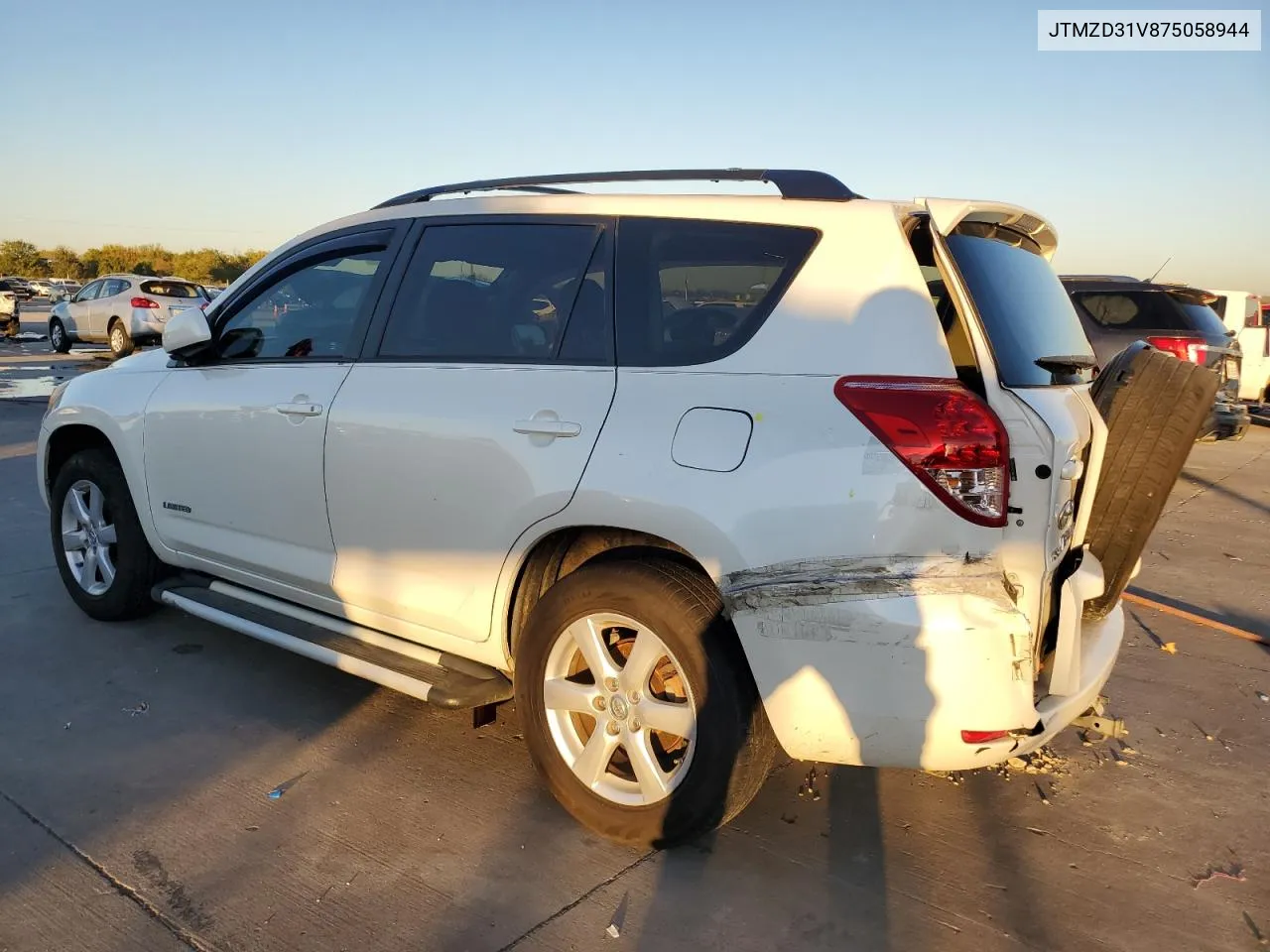 2007 Toyota Rav4 Limited VIN: JTMZD31V875058944 Lot: 81180574