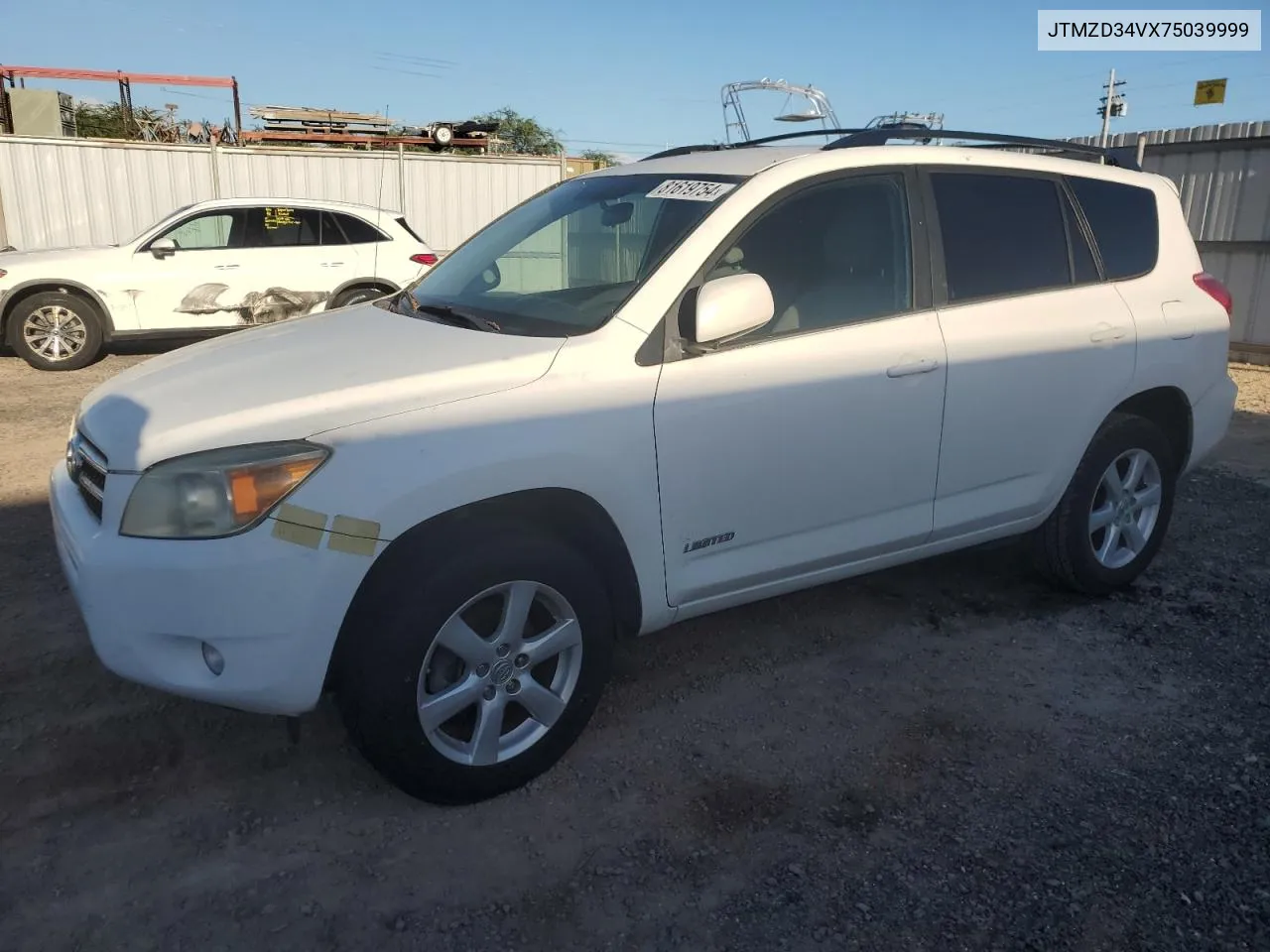 2007 Toyota Rav4 Limited VIN: JTMZD34VX75039999 Lot: 81619754