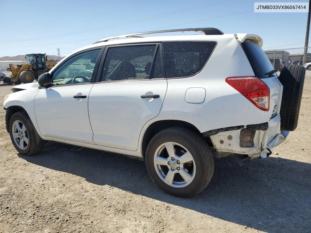 2008 Toyota Rav4 VIN: JTMBD33VX86067414 Lot: 59652334