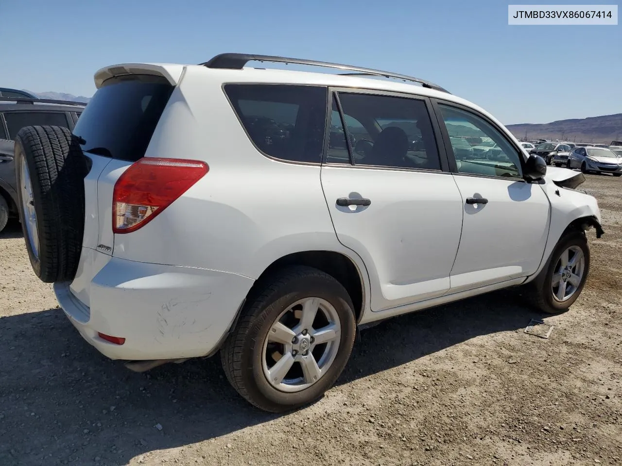 2008 Toyota Rav4 VIN: JTMBD33VX86067414 Lot: 59652334