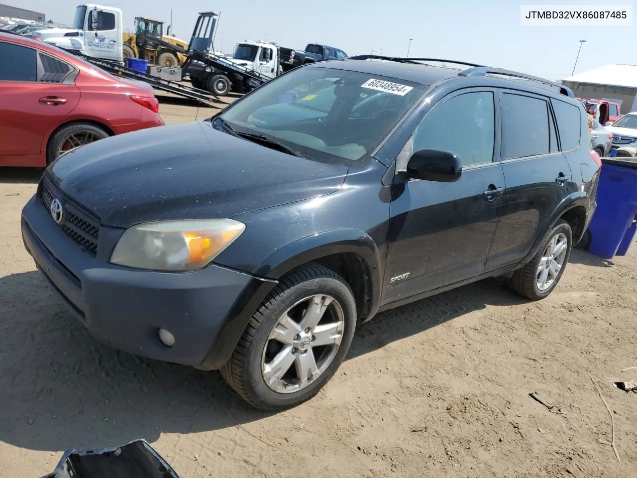 2008 Toyota Rav4 Sport VIN: JTMBD32VX86087485 Lot: 60348954