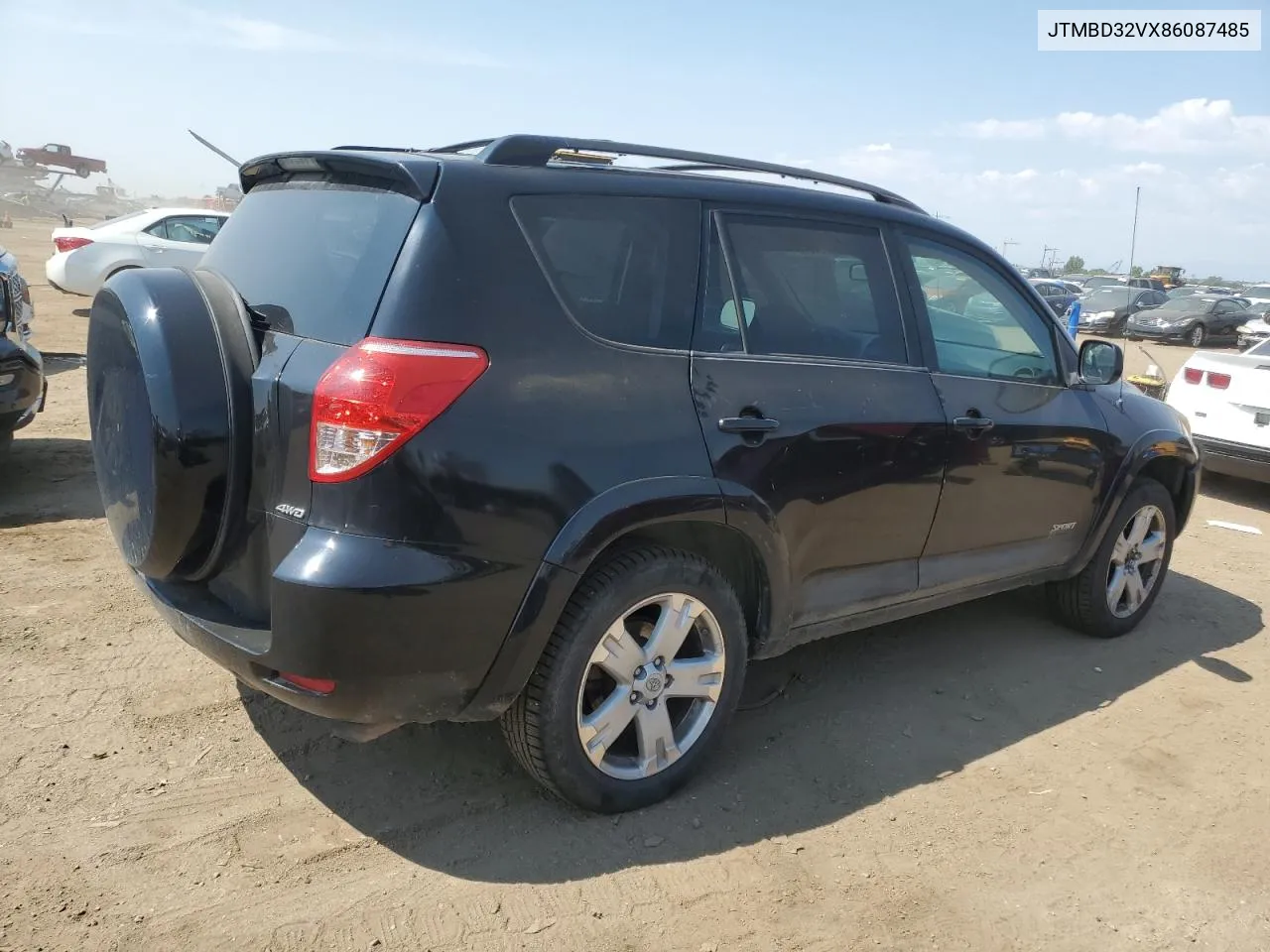 2008 Toyota Rav4 Sport VIN: JTMBD32VX86087485 Lot: 60348954