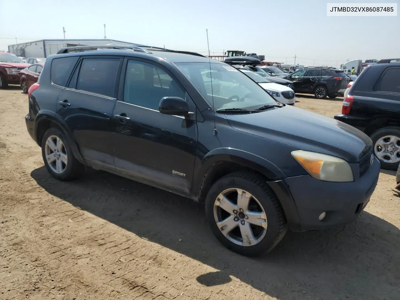 2008 Toyota Rav4 Sport VIN: JTMBD32VX86087485 Lot: 60348954