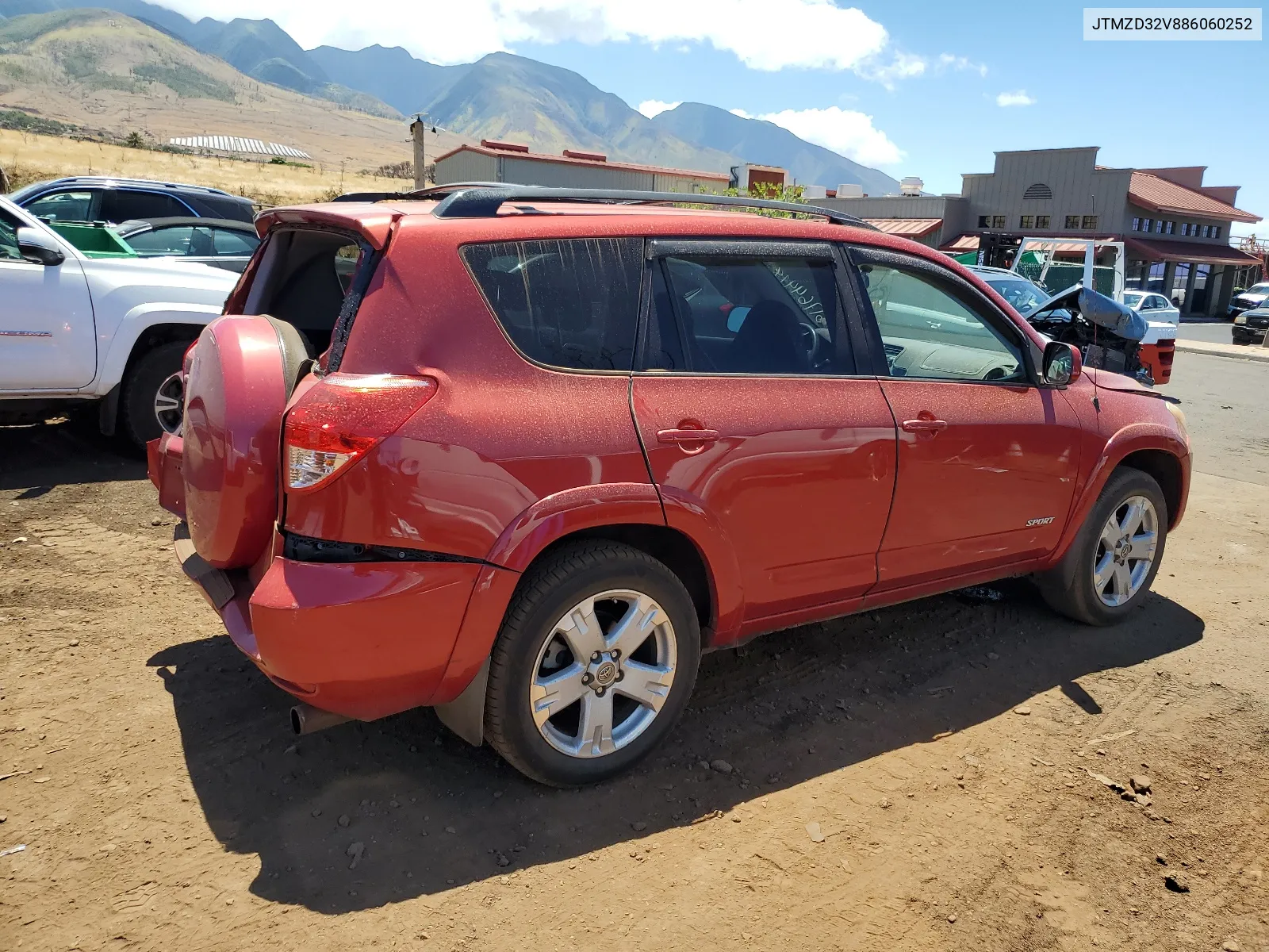 2008 Toyota Rav4 Sport VIN: JTMZD32V886060252 Lot: 61764414