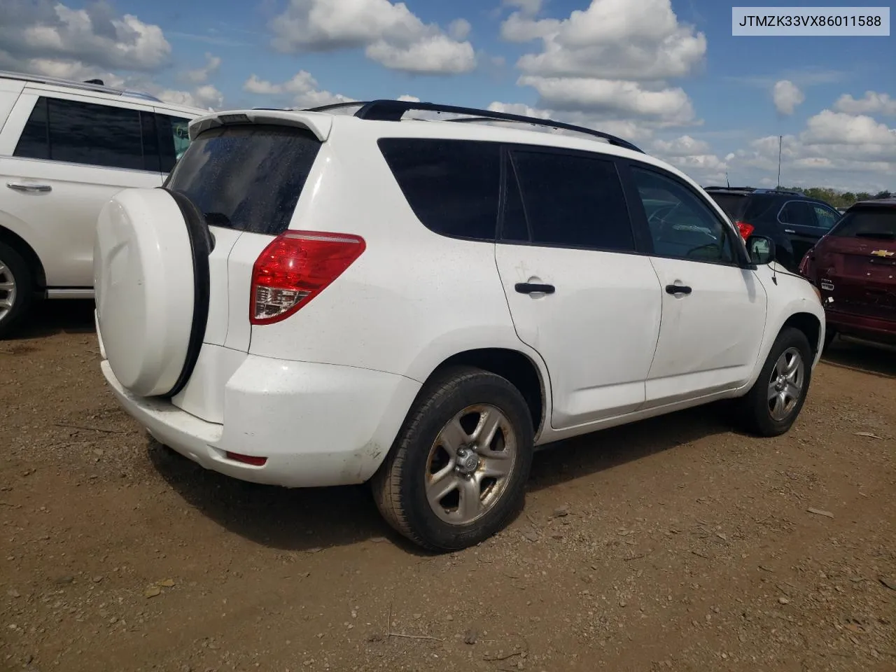 2008 Toyota Rav4 VIN: JTMZK33VX86011588 Lot: 64101944