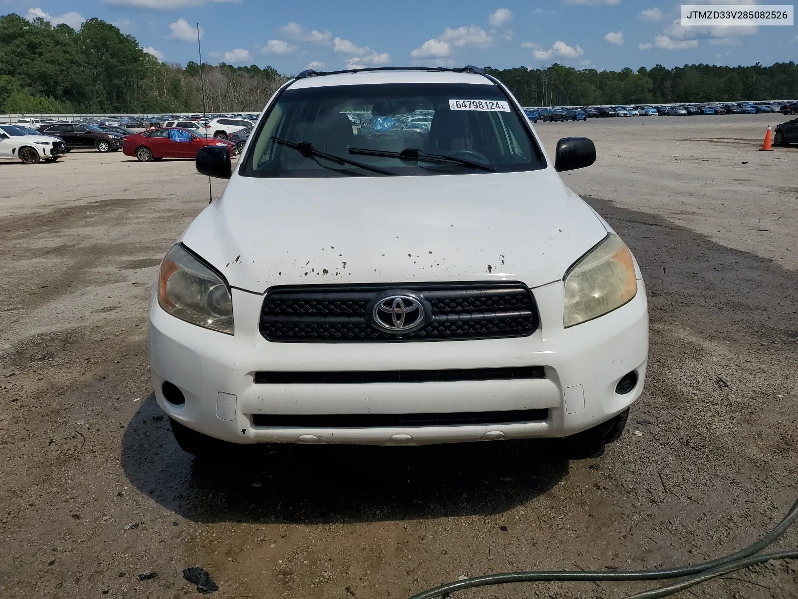 2008 Toyota Rav4 VIN: JTMZD33V285082526 Lot: 64798124