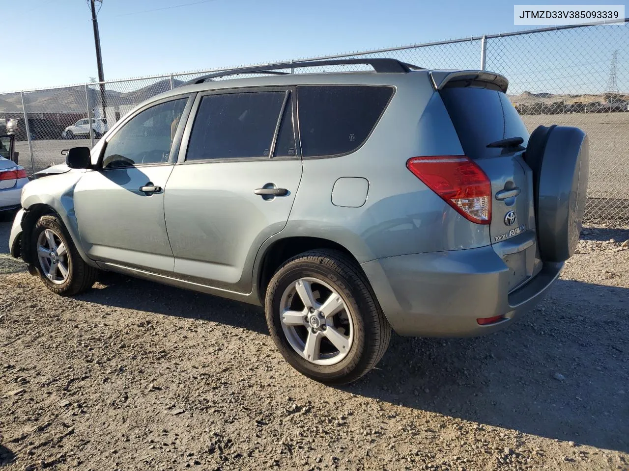 2008 Toyota Rav4 VIN: JTMZD33V385093339 Lot: 65197144