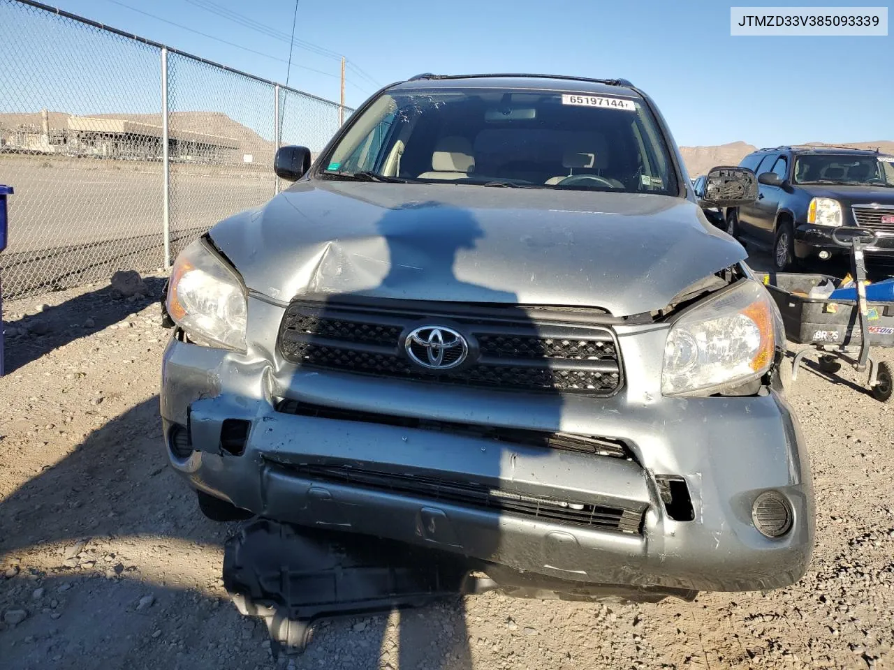 2008 Toyota Rav4 VIN: JTMZD33V385093339 Lot: 65197144