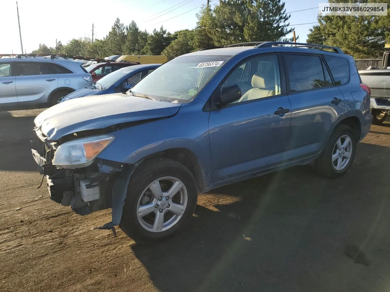 JTMBK33V586029854 2008 Toyota Rav4