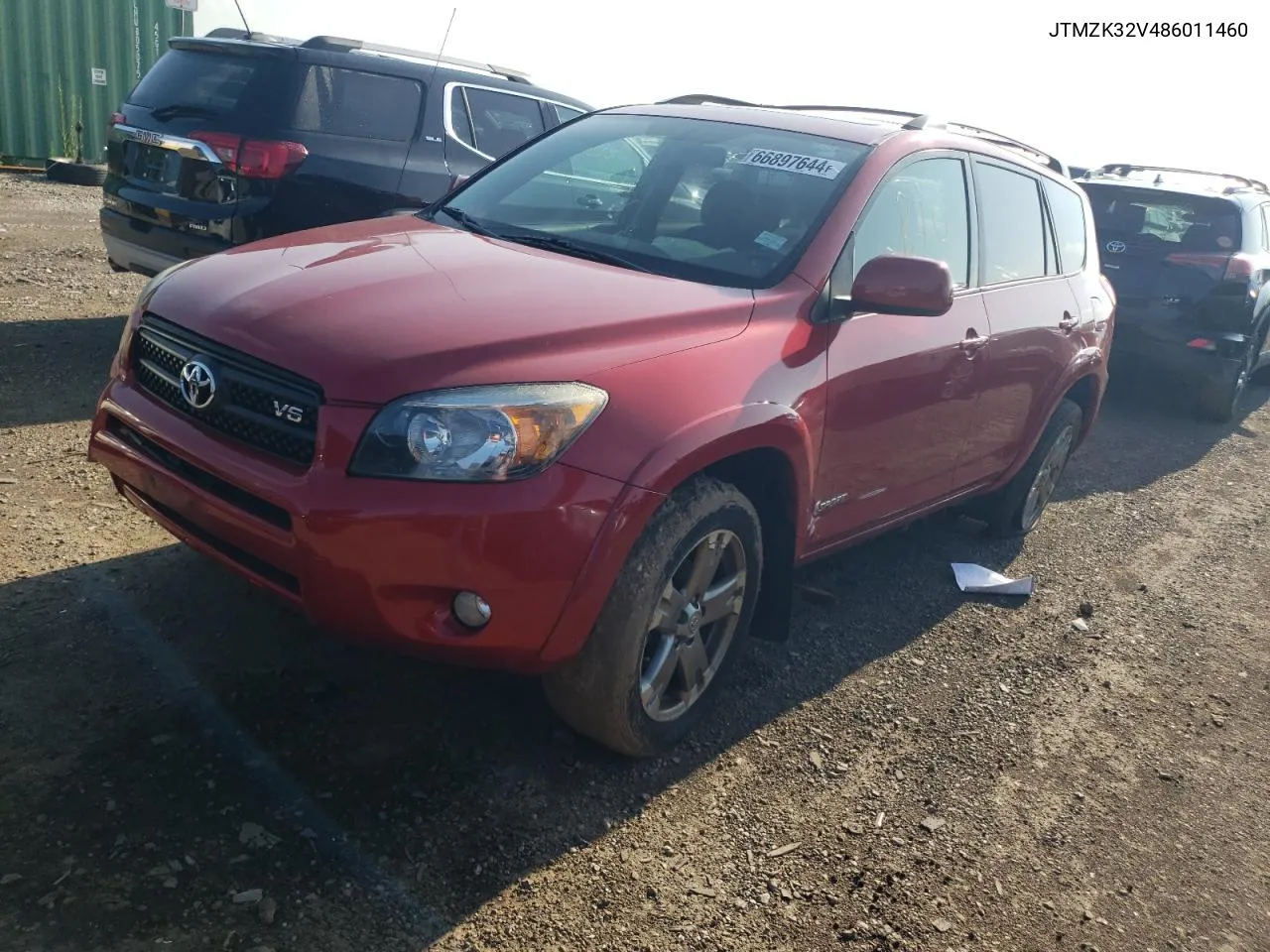 2008 Toyota Rav4 Sport VIN: JTMZK32V486011460 Lot: 66897644