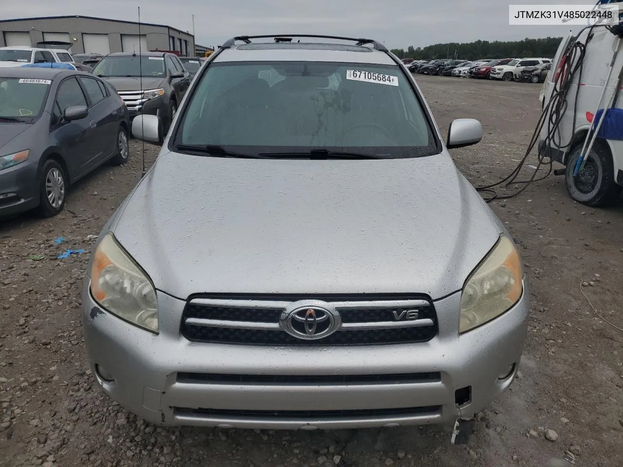 2008 Toyota Rav4 Limited VIN: JTMZK31V485022448 Lot: 67105684