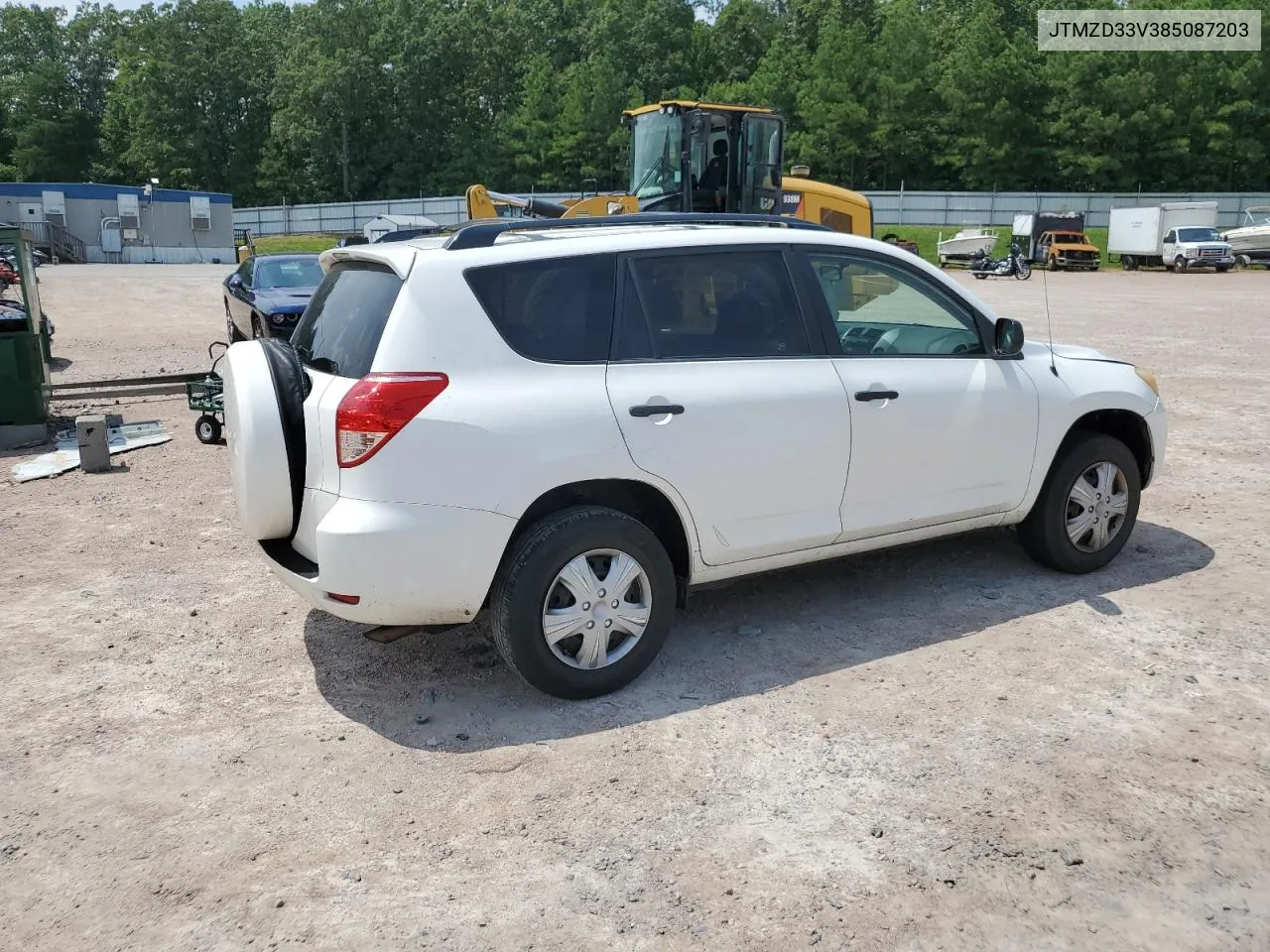 2008 Toyota Rav4 VIN: JTMZD33V385087203 Lot: 67114094