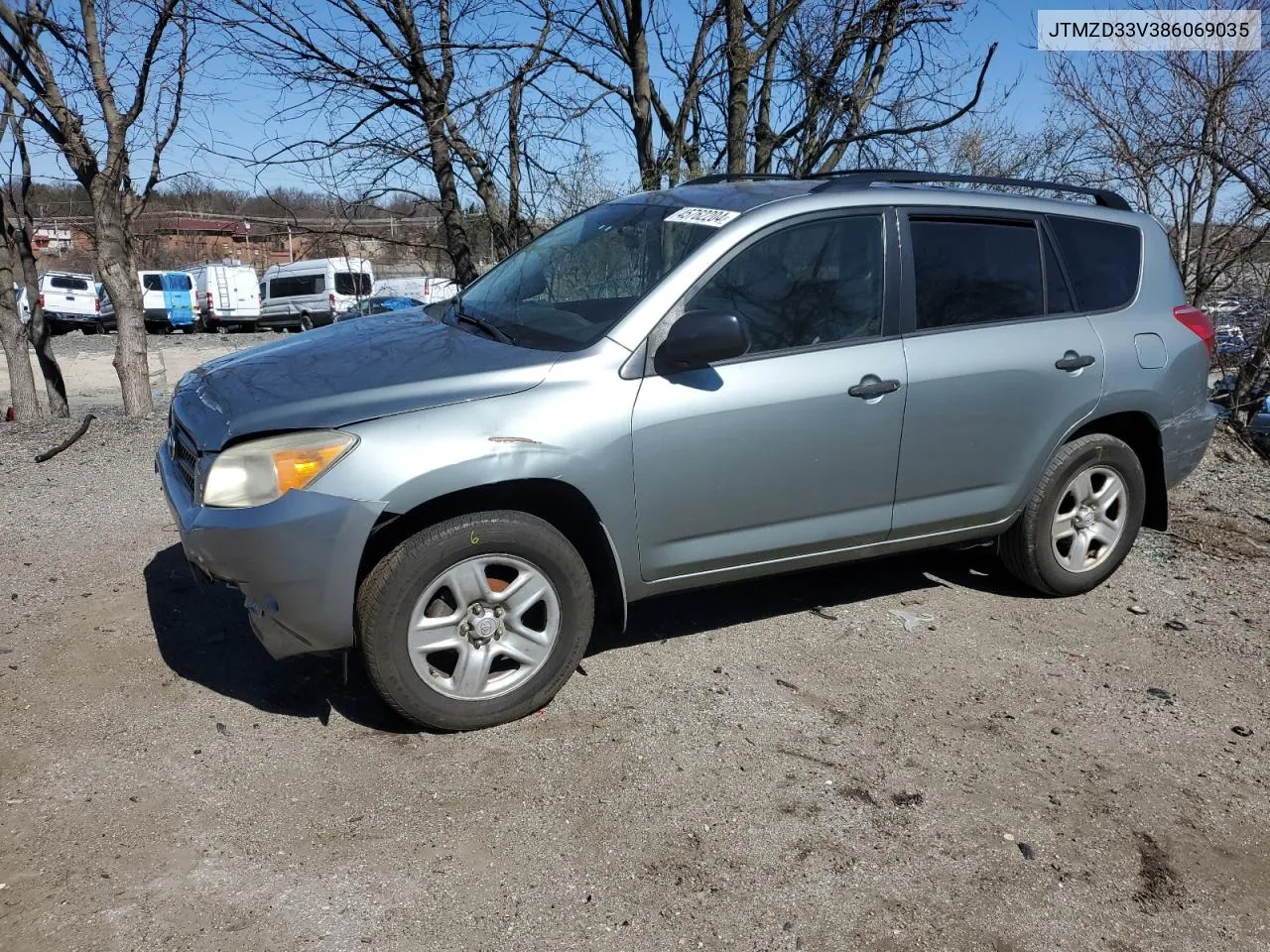 2008 Toyota Rav4 VIN: JTMZD33V386069035 Lot: 67694334