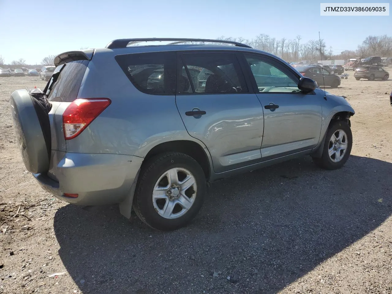 2008 Toyota Rav4 VIN: JTMZD33V386069035 Lot: 67694334