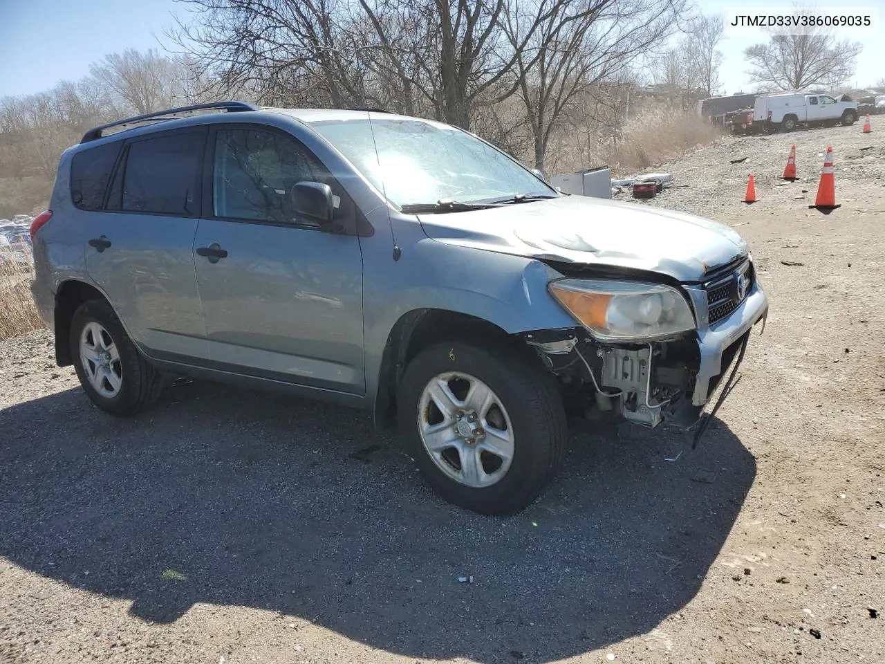 2008 Toyota Rav4 VIN: JTMZD33V386069035 Lot: 67694334